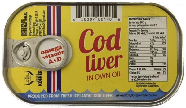 Cod Liver In Oil