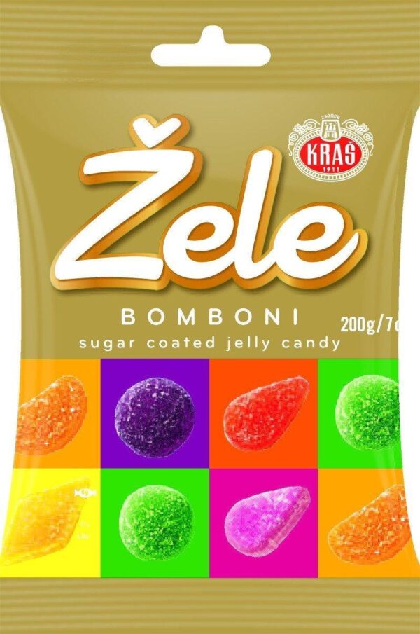 KRAS Zele Bomboni 200g
