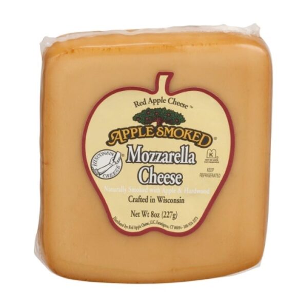 Apple Smoked Mozzarella Cheese 8oz