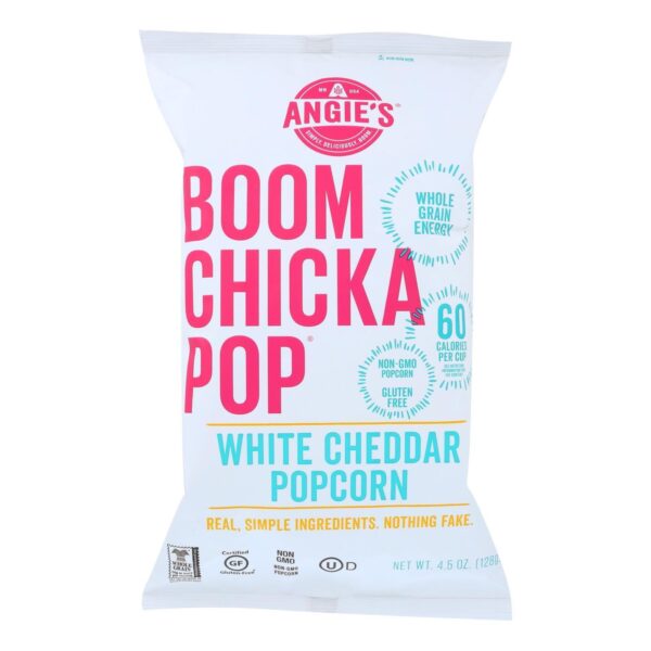 Angie's Boom Chicka Pop White Cheddar Popcorn 4.5oz