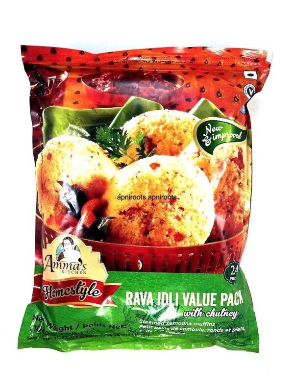 Amma's Rava Idli W Chutney Value Pack