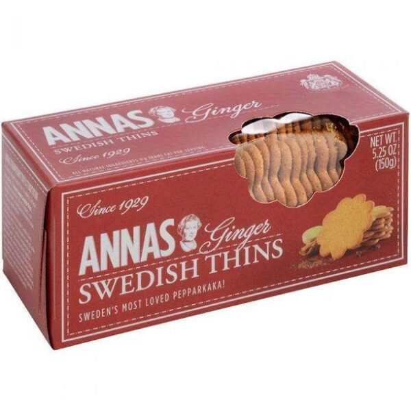 Annas Ginger Swedish Thins 5.25oz