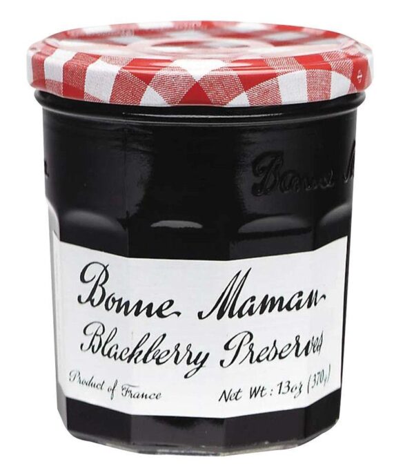 BONNE MAMAN BLACKBERRY PRESERVES 13 OZ JAR