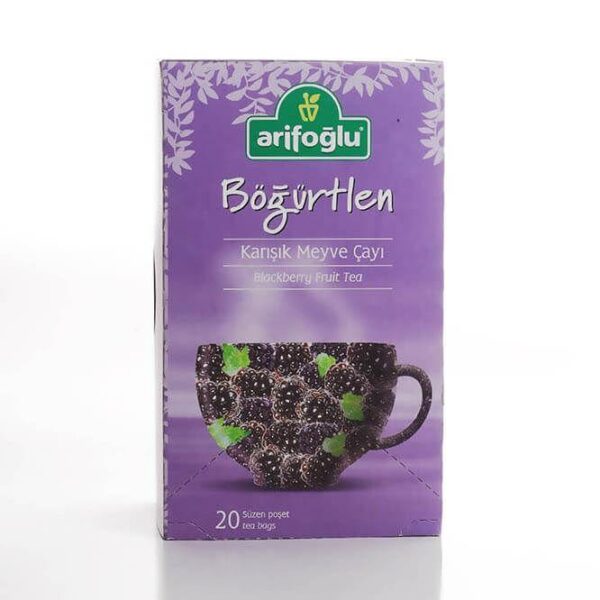 Arifoglu Blackberry Fruit Tea, 20 Tea Bags