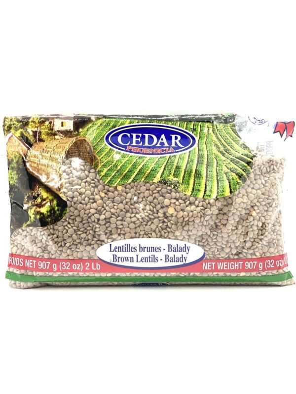 Cedar Brown Lentils 32oz