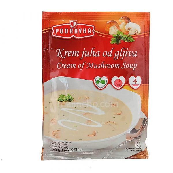 Podravka Cream Of Mushroom Soup 1.9oz