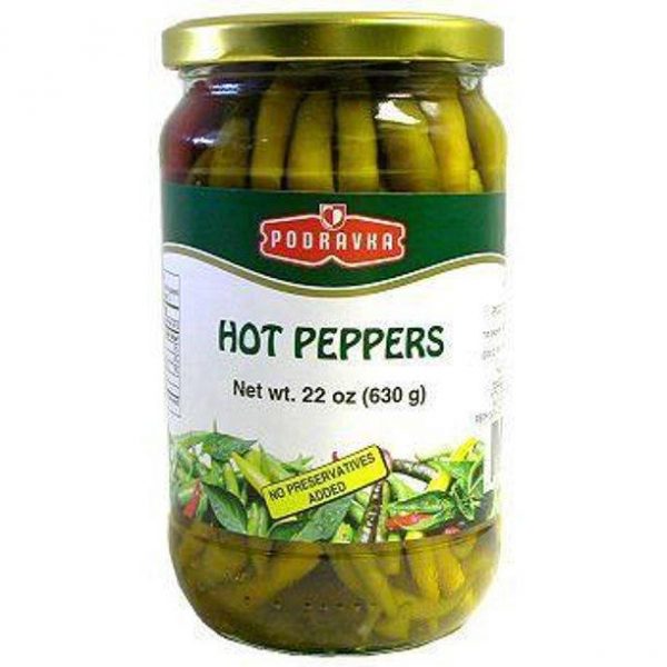 Podravka Peppers Hot 22oz