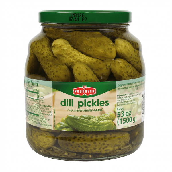 Podravka Dill Pickles 53oz
