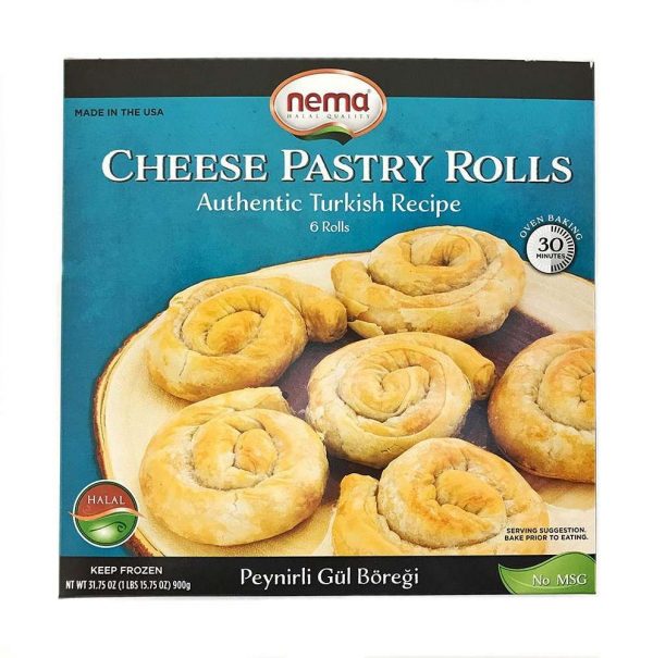Nema Cheese Pastry Rolls 900g