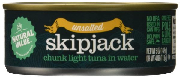 Natural Value Tuna Fish Skipjack 5oz