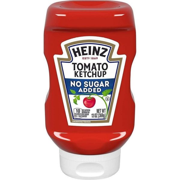 Heinz Tomato Ketchup No Sugar Added 13oz