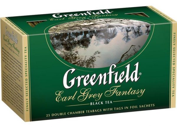 GREENFIELD EARL GREY FANTASY TEA 25 BAGS