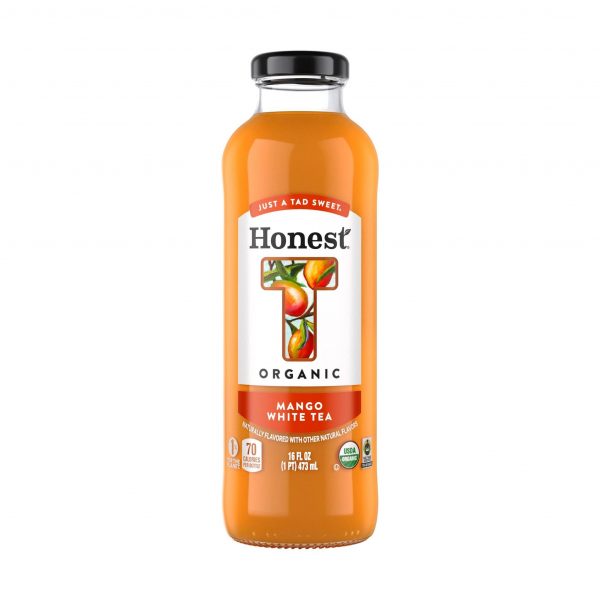Honest Tea Mango White Tea, 16 oz