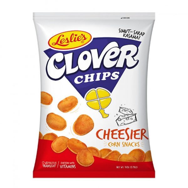 Leslie's Clover Chips Cheesier 145 G